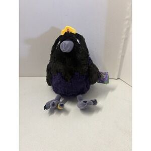 King Raven Plush Mysterious Dr Plague Toy Bird Squishable 10" NWT